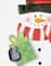 31" Christmas Snowman Holding Gift Metal Yard Stake